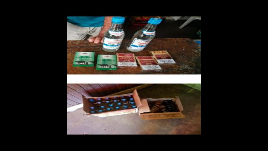 Apresan en Baní a tres hombres vinculados a contrabando y bebidas tóxicas 