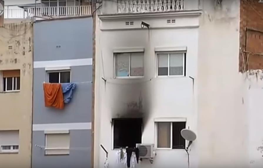 Dominicana y sus dos hijos mueren en un incendio en Barcelona