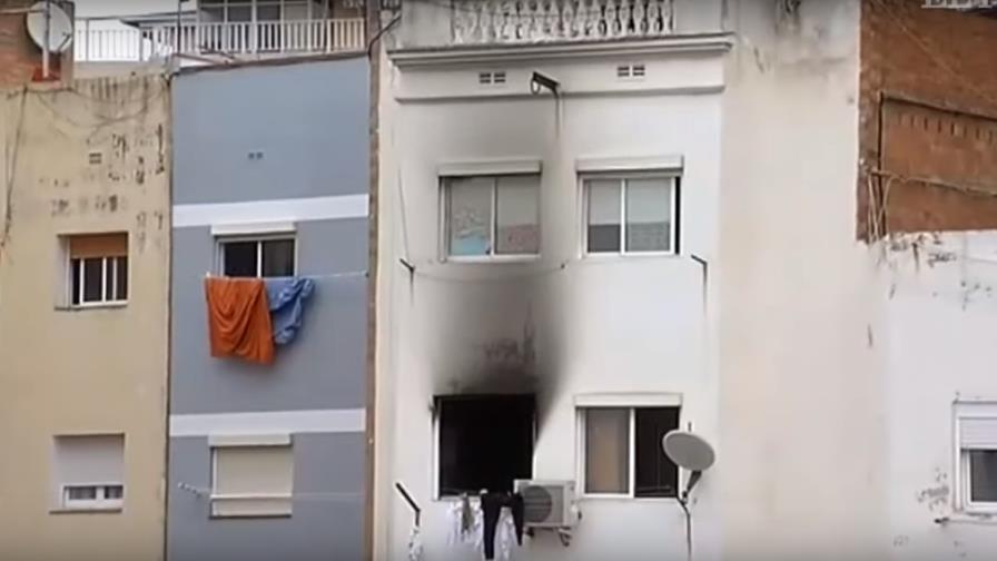 Dominicana y sus dos hijos mueren en un incendio en Barcelona