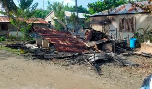 Policía apresa hombre que incendió vivienda de expareja en Gaspar Hernández