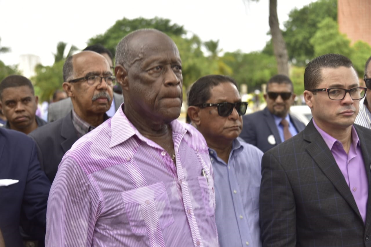 El cantante Jhonny Ventura. 