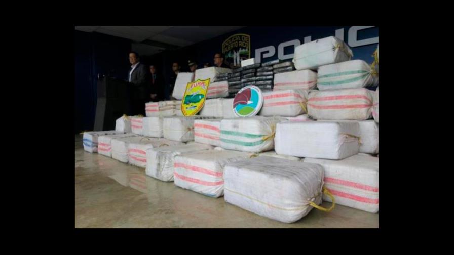 Incautan cargamento de cocaína de 6.4 millones de dólares en Puerto Rico