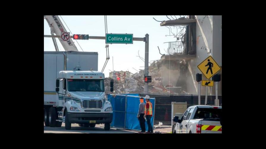 Identifican cuerpo de la madre de niña de siete años fallecida en el derrumbe Identifican cuerpo de la madre de niña de siete años fallecida en el derrumbe