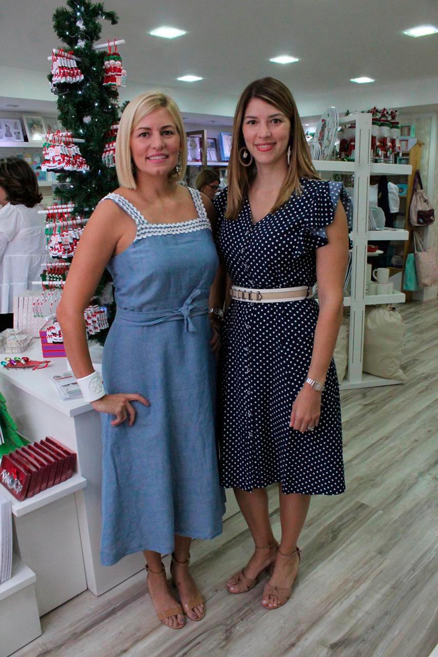 Indhira y Shirley Desangles.
