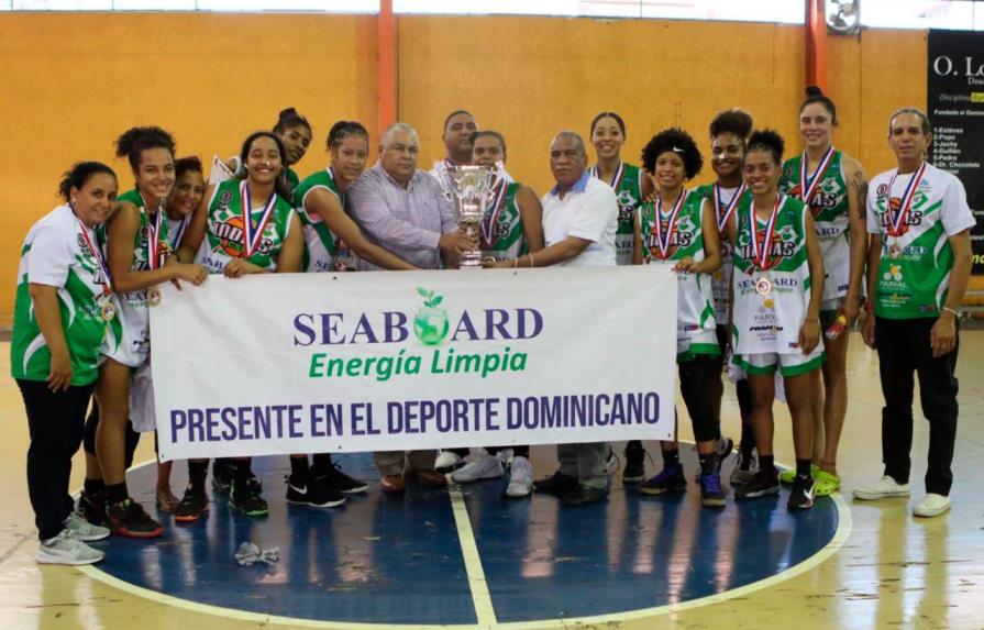 Indias del San Vicente campeón del torneo nacional de basket femenino de Fedoclubes