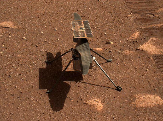 La NASA intentará el lunes el primer vuelo en Marte de su helicóptero Ingenuity