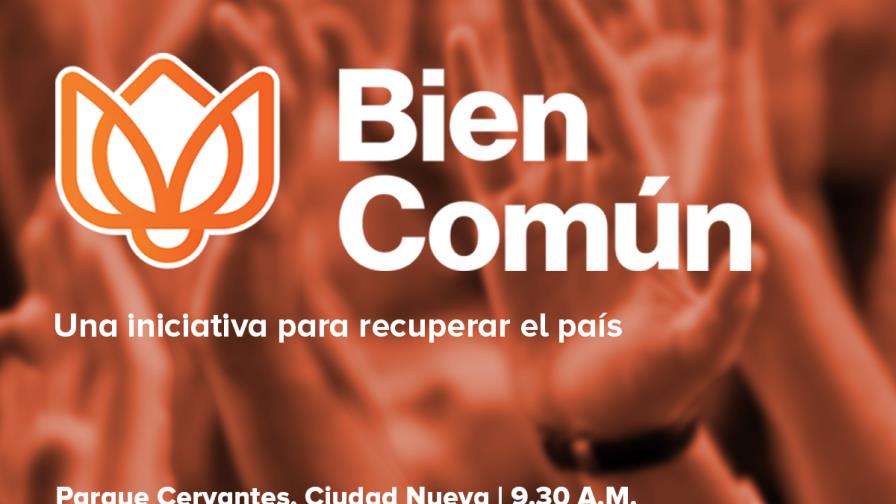 Presentarán este domingo a “Bien Común:  una iniciativa para recuperar el país”