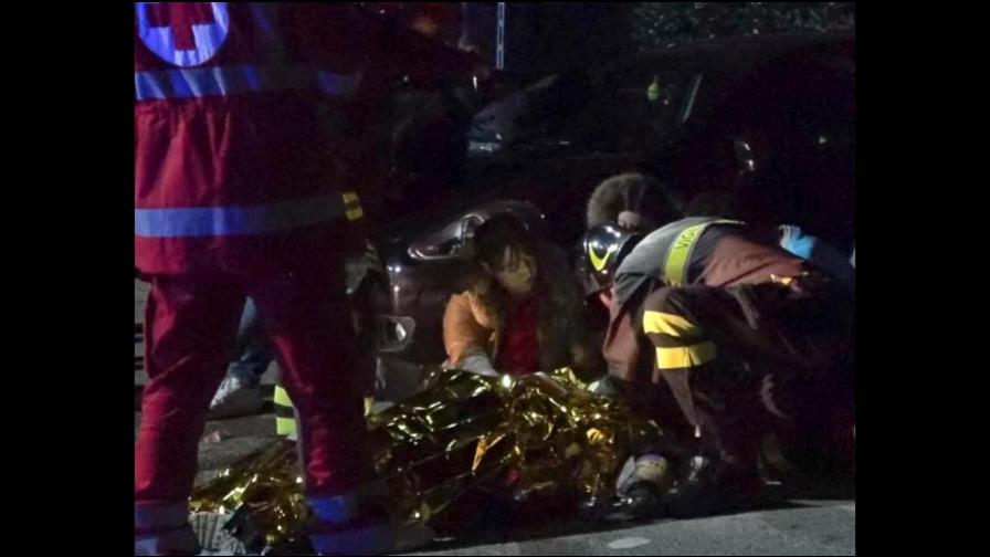 Estampida durante concierto deja 6 muertos y docenas heridos en Italia