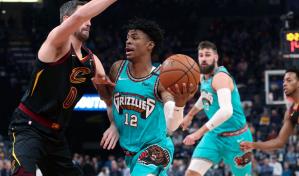 Brooks anota 26 y Grizzlies se impone a Cavaliers 113-109