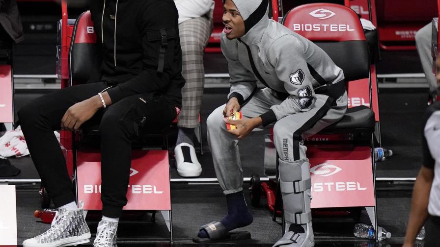 Grizzlies pierden a Morant pero superan a Nets Grizzlies pierden a Morant pero superan a Nets