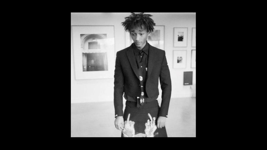 Jaden Smith, hijo de Will Smith, presenta sus diseños en Pitti Immagine