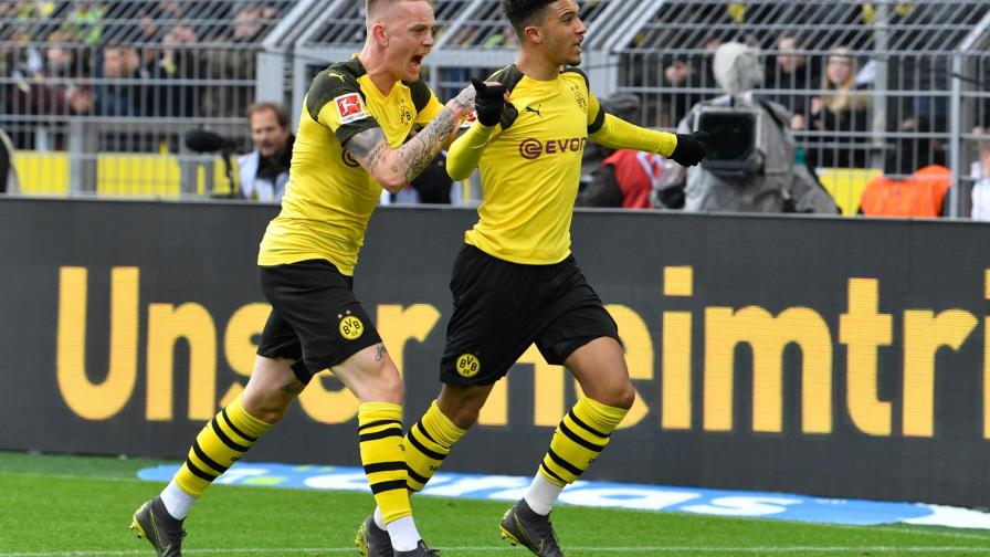 Dortmund se impone 2-1 al Maguncia y mete presión al Bayern
