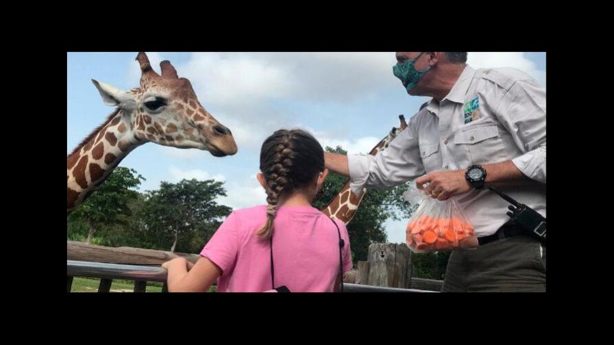 Zoológico de Miami ofrece visita privada a niña con cáncer que pidió un deseo