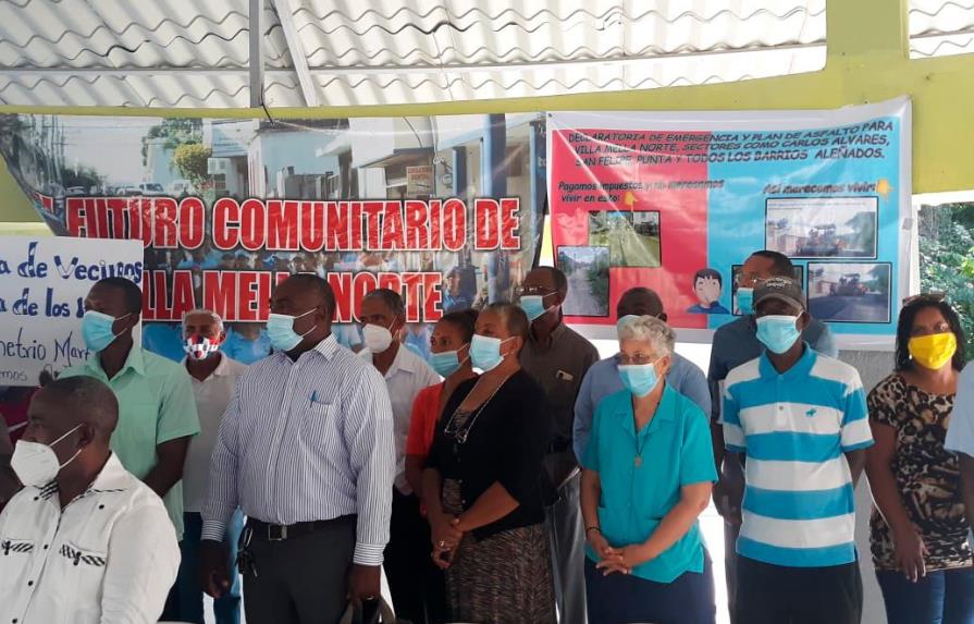 Organizaciones de Santo Domingo Norte demandan obras
