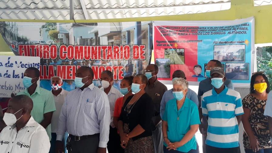 Organizaciones de Santo Domingo Norte demandan obras