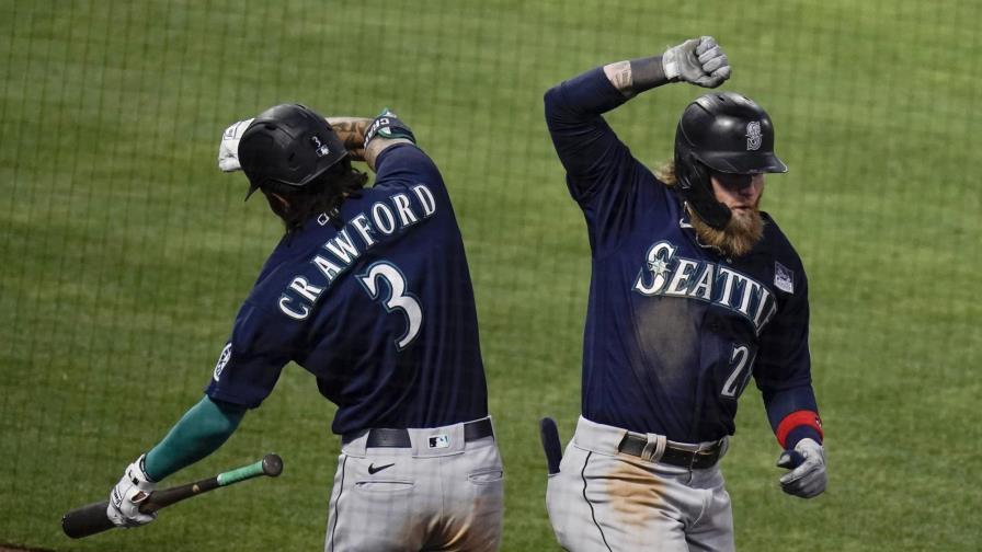 Primer jonrón de Fraley en MLB guía a Marineros ante Angelinos