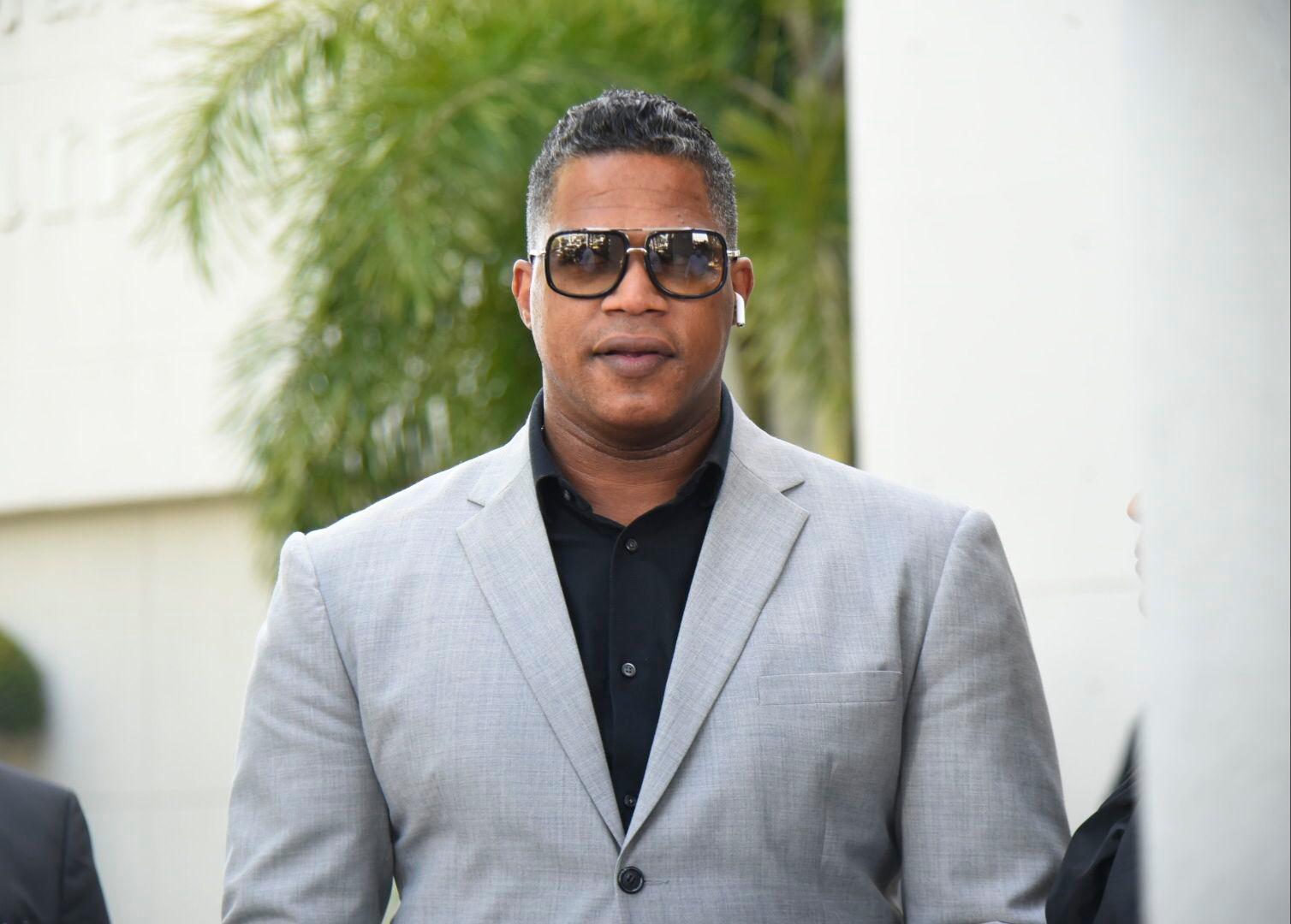 Jandy Ventura, hijo del fallecido merenguero.