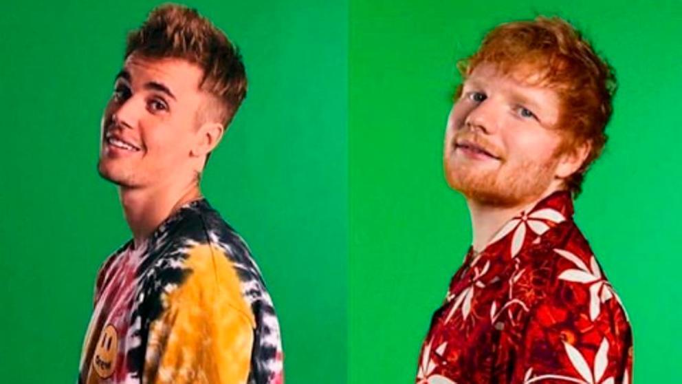 ¿Un extraño junte? Justin Bieber y Ed Sheeran estrenan tema el viernes