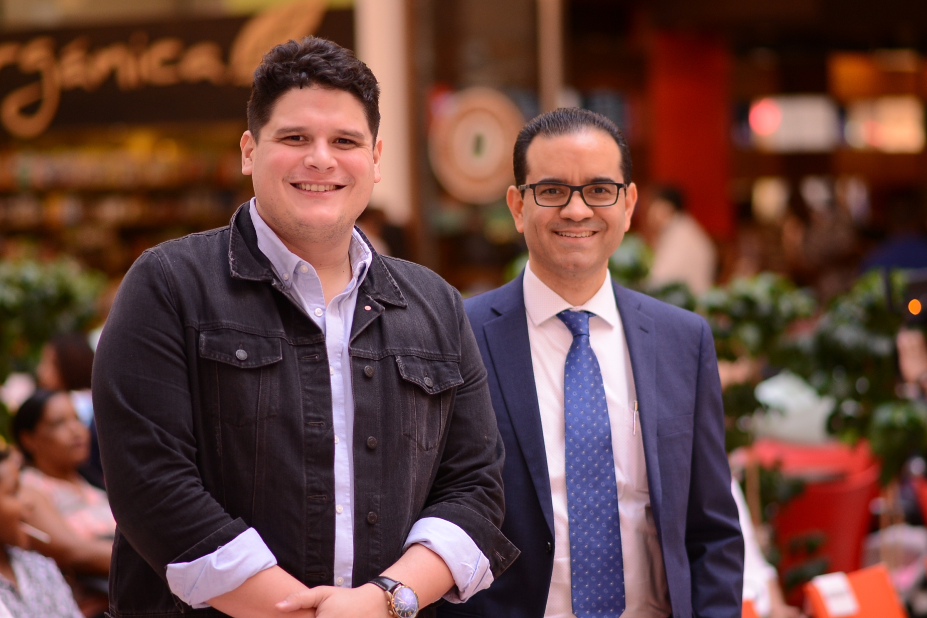 Jean Villanueva y José Guzmán