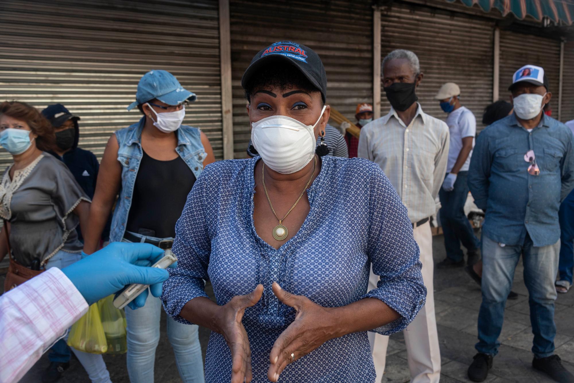 Faustina Díaz reclama un pan de ayuda para los trabajadores informales