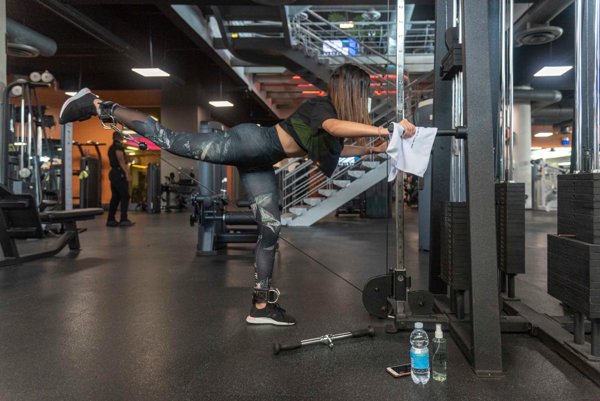 Cada socio del Club Body Shop tendrá un espacio de 6 metros cuadrados para su entrenamiento personal.