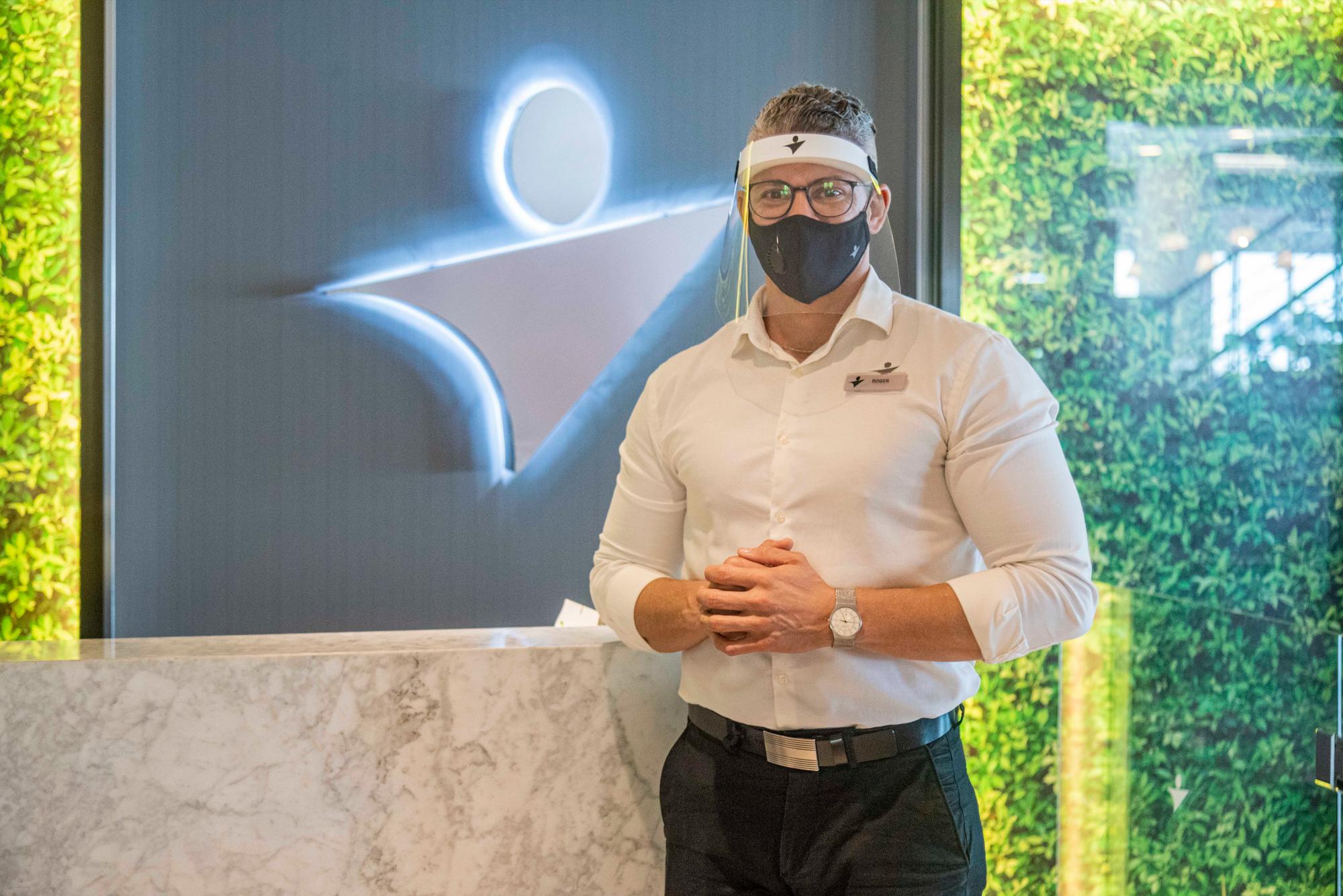 Roger Curiel, gerente de Club Body Shop Naco