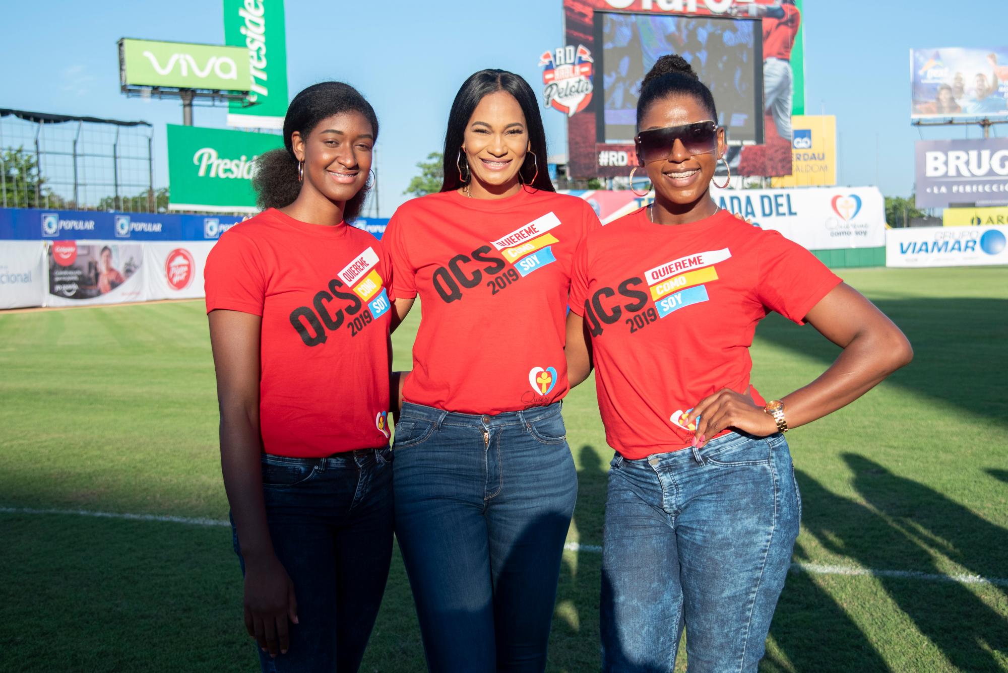 Brenda Castillo, Niberka Martes y Annerys Valdez.