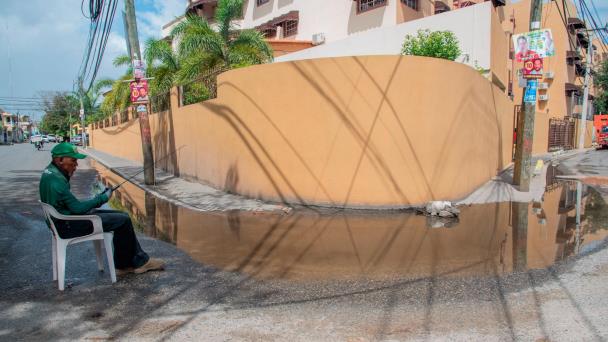 El recodo mojado de la calle Octavio Mejía