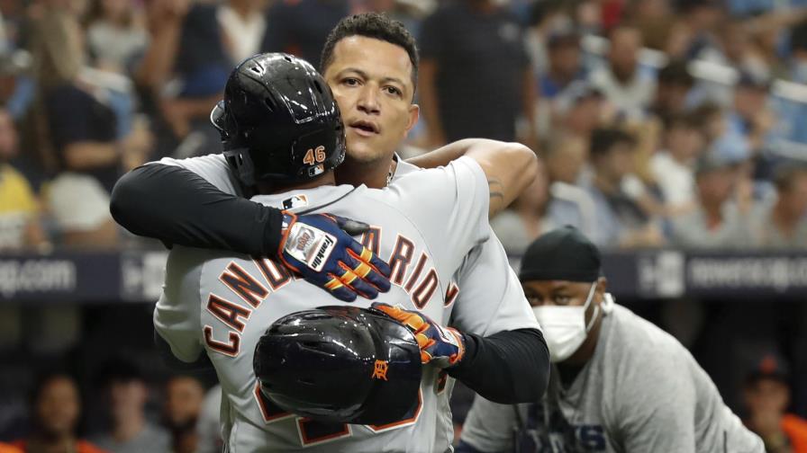 Vídeo | Candelario y Garneau pegan jonrón; Tigres sorprenden a Rays