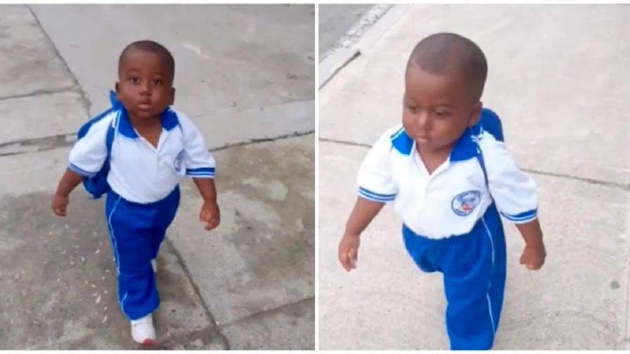 El niño colombiano que “camina como hombre” causa sensación en redes sociales 