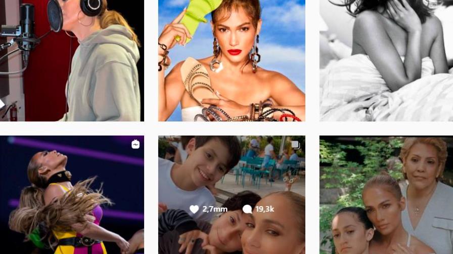 Jennifer López borra todas las fotos con Alex Rodríguez de su Instagram