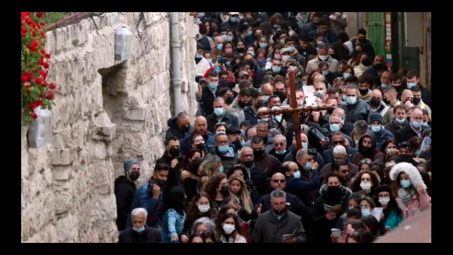 Jerusalén recupera la Semana Santa y la alegría del Domingo de Gloria