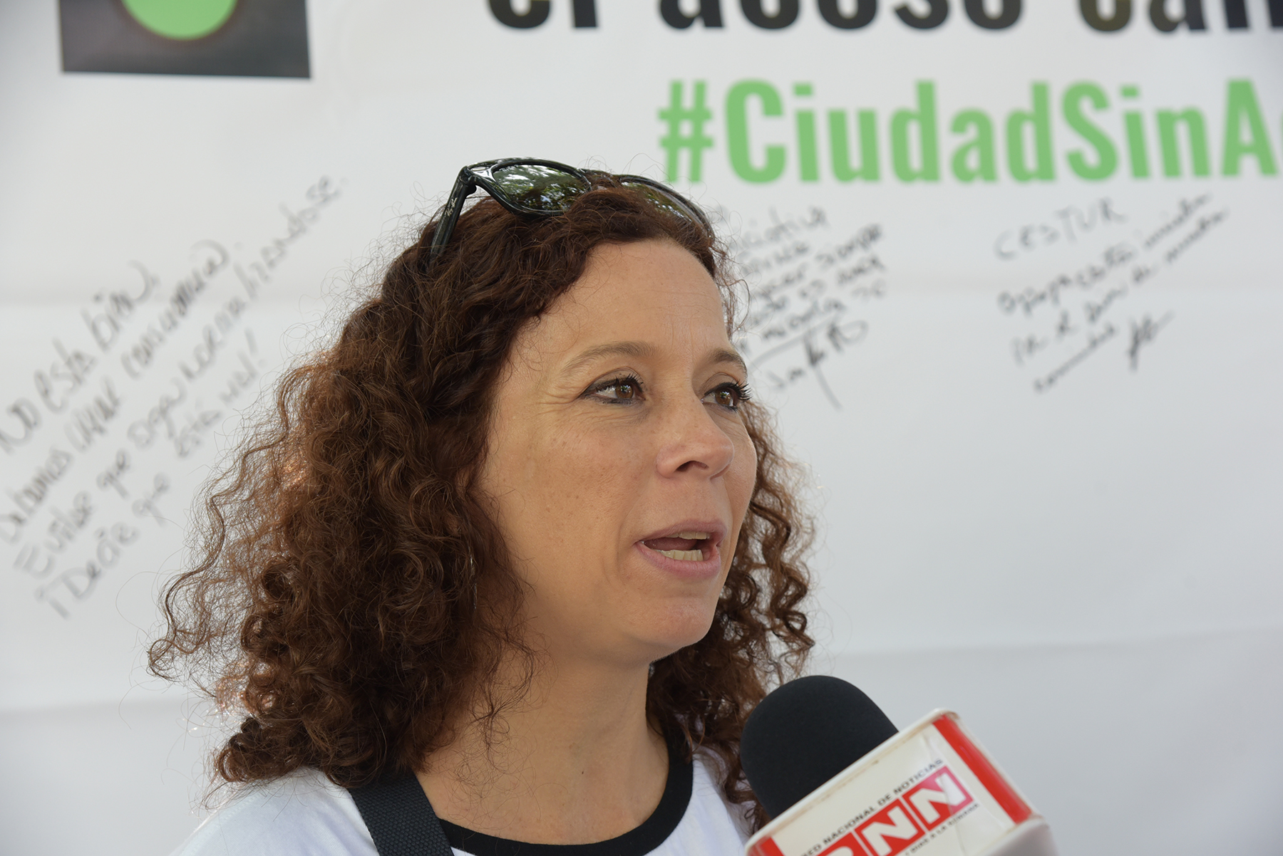 Lidia Leticia Jorge Mera, representante del ADN en la campaña.