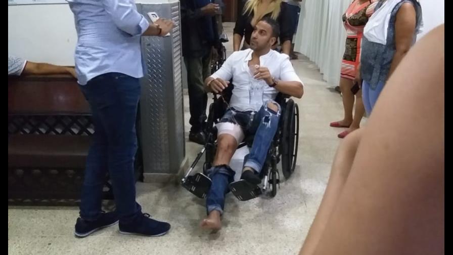 Jhoel López también fue herido mientras estaba con David Ortiz