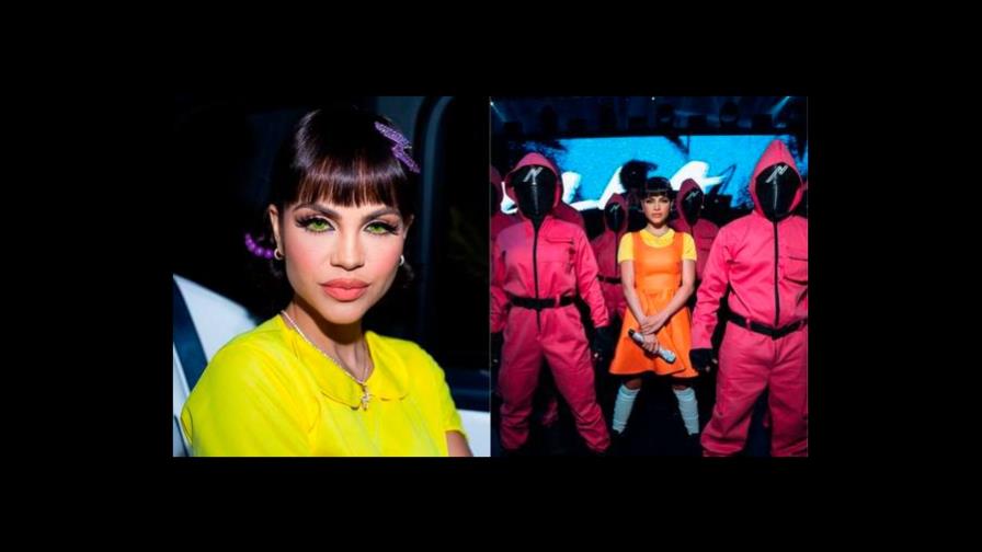 Natti Natasha y su guiño a la serie “El juego del calamar” que ha generado críticas