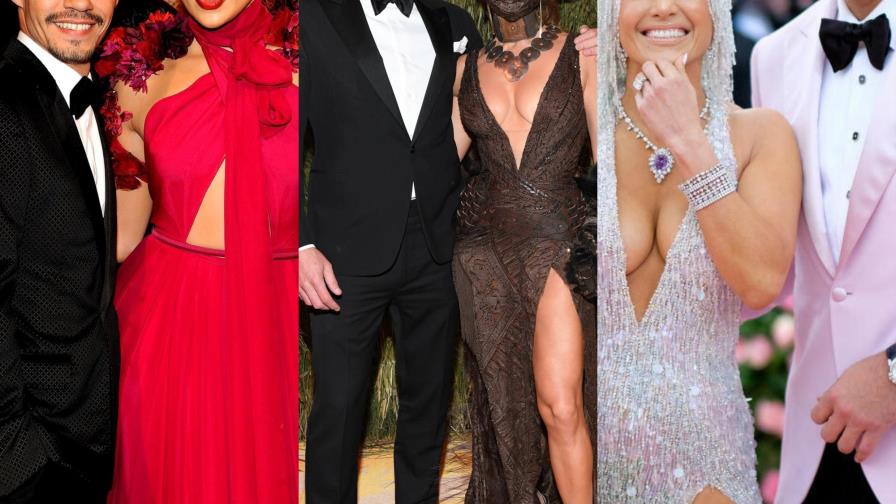 Momentos especiales de JLo en la Met Gala y en pareja