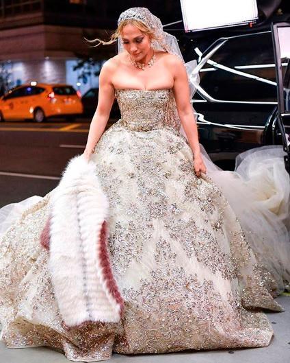 ¡Así se verá Jennifer López vestida de novia!