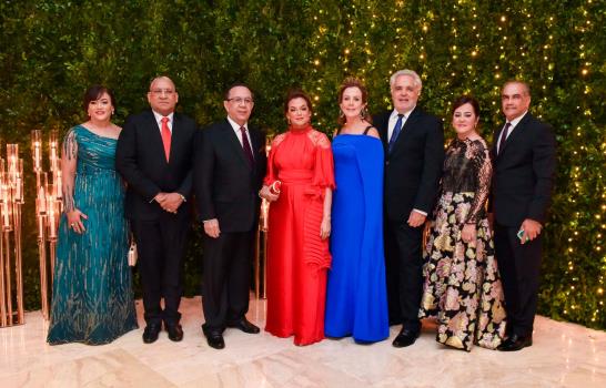 Cena de gala del Banco Central a miembros de la Junta Monetaria