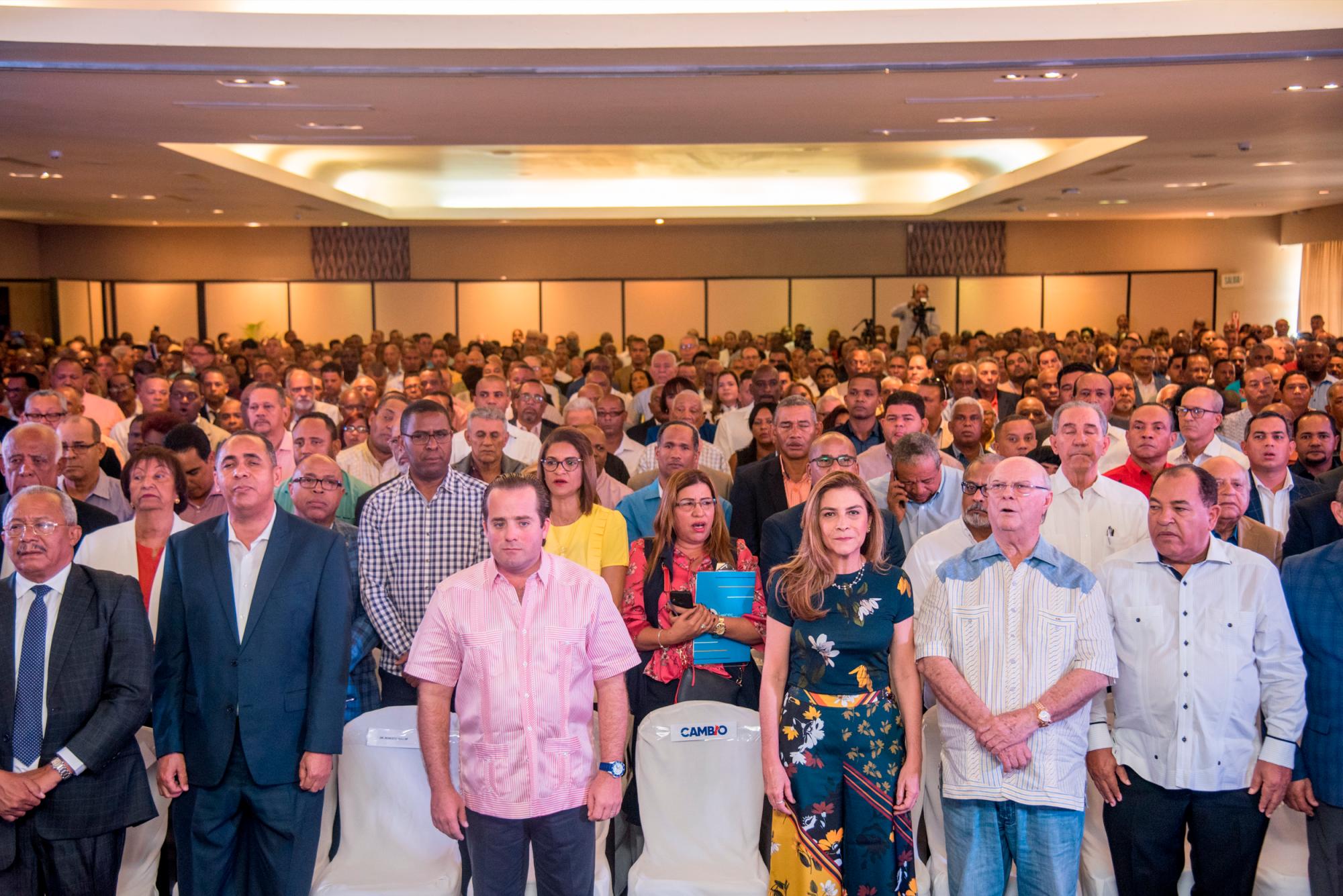 Acto con candidatos municipales en el hotel Barceló.