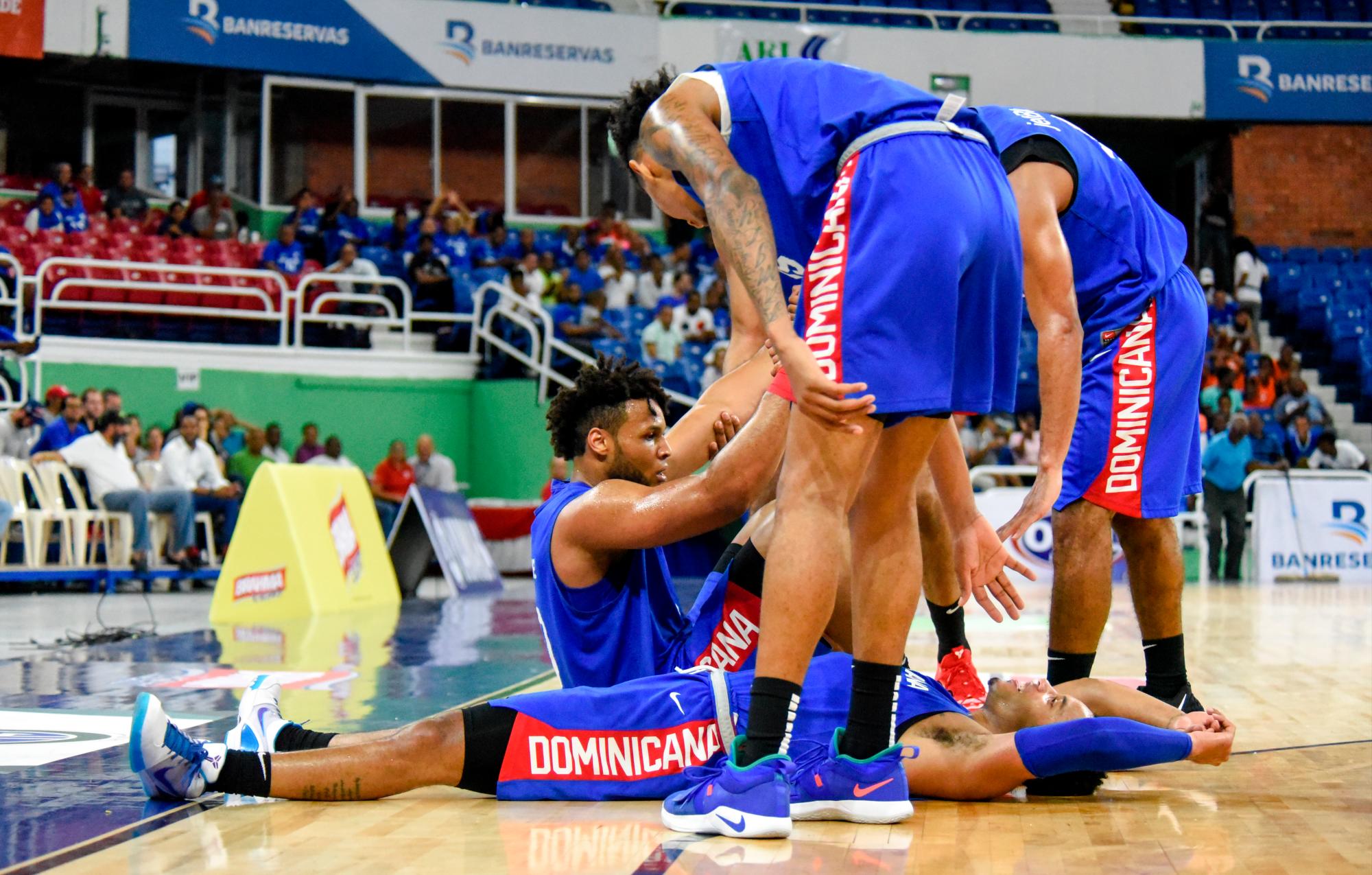 Nigeria derrota a la Preselección Dominicana de baloncesto  en el segundo partido de preparación para los Juegos Panamericanos de Lima 2019, el 22 de julio de 2019.