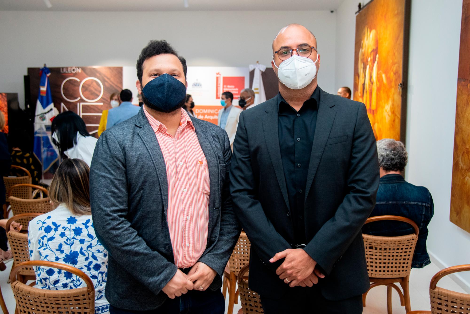 Julio de los Santos y Rafael Melo.