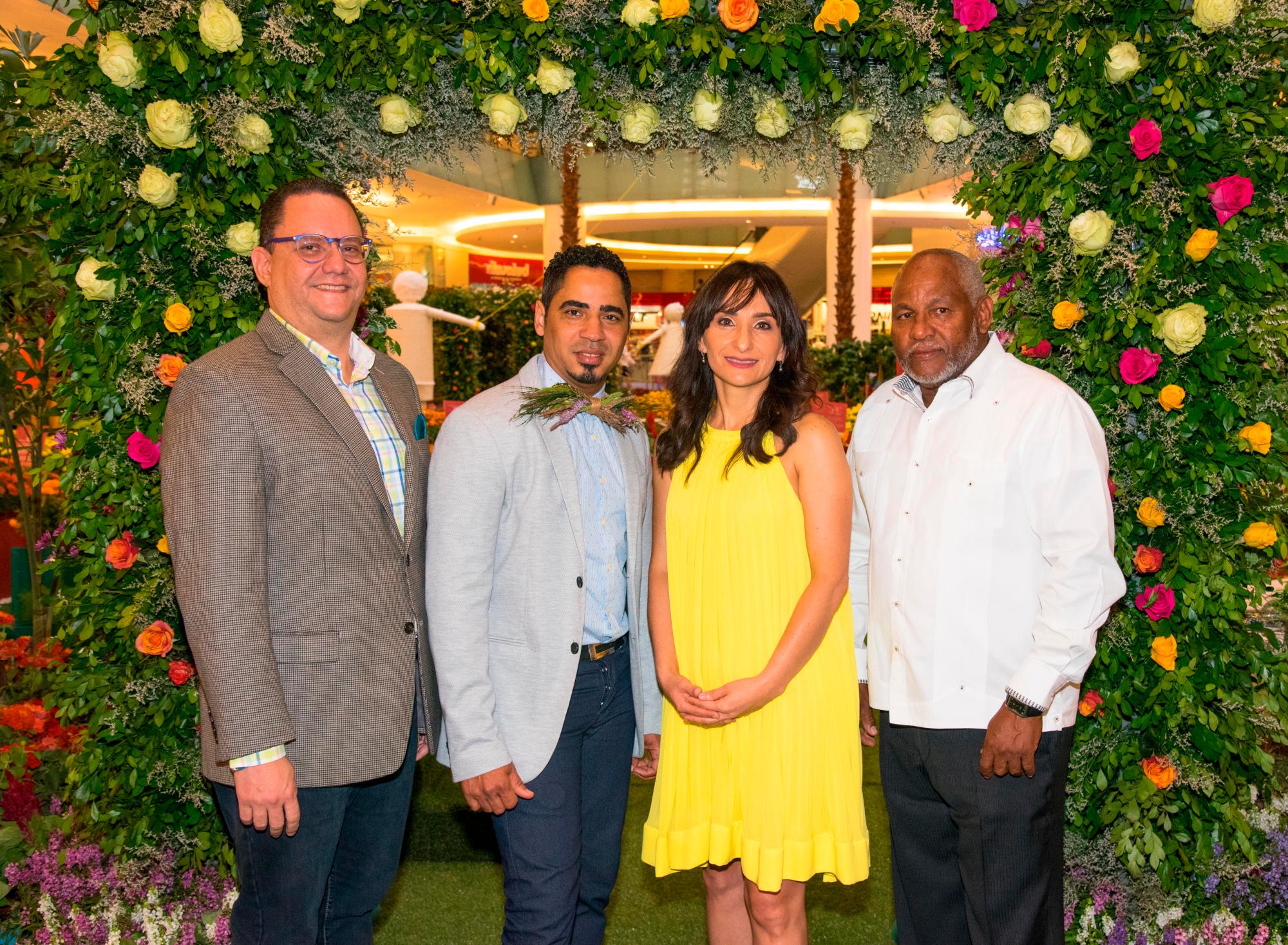 Guido Gil, Nathanael González, Rocío Sánchez y Raúl Ventura.