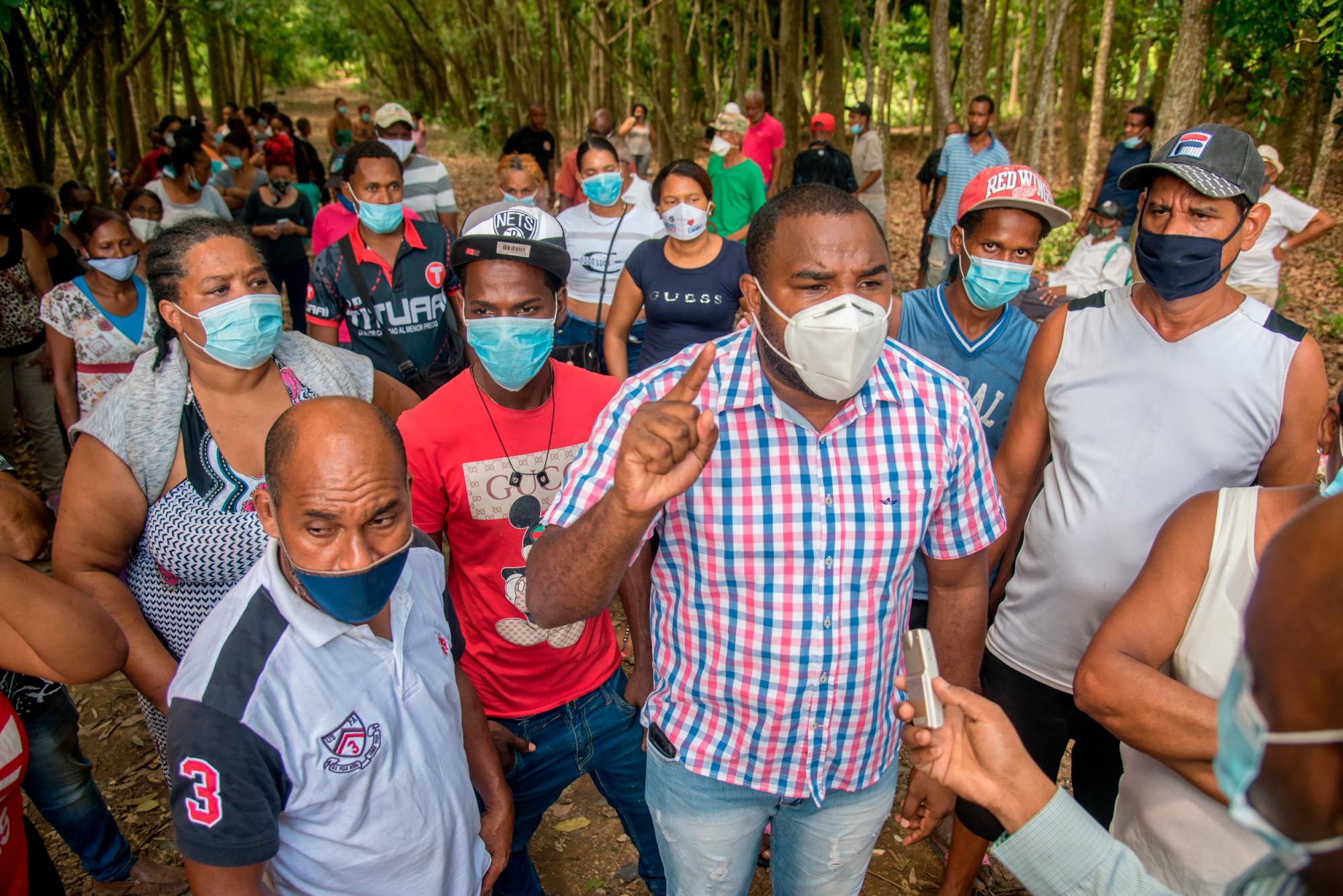 Comunitarios reclaman desalojo y reubicación.