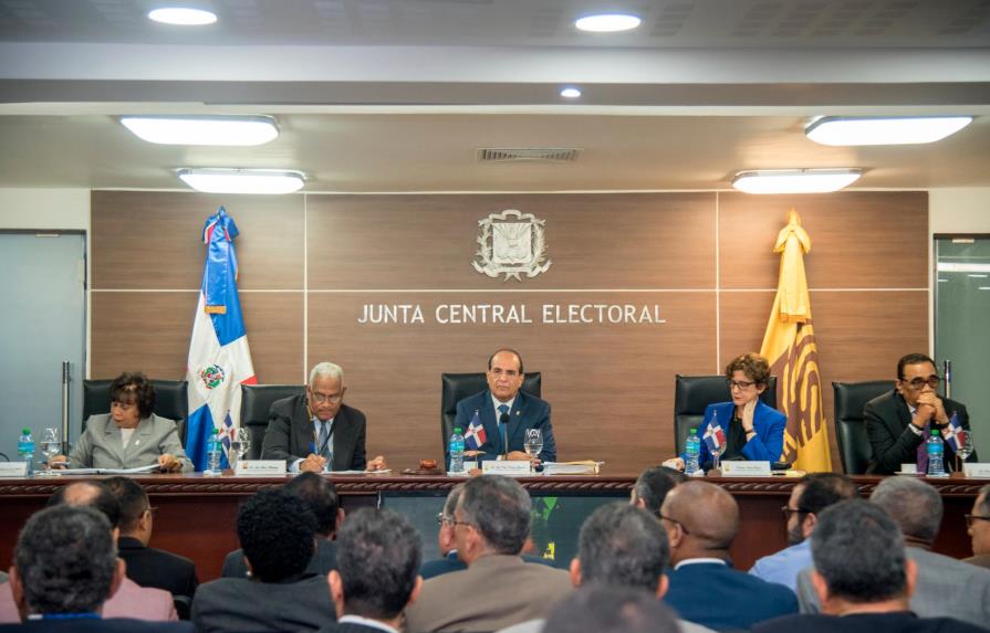 La JCE y los partidos lograron acuerdo para viavilizar elecciones