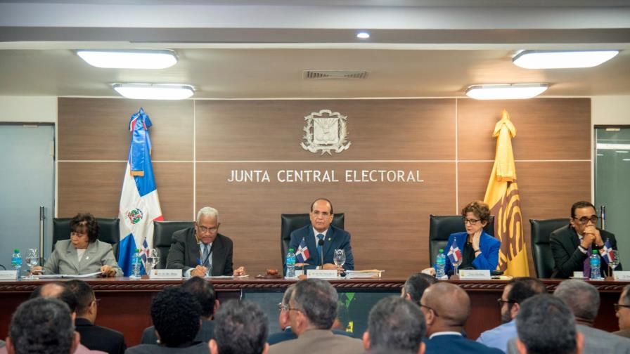 La JCE y los partidos lograron acuerdo para viavilizar elecciones