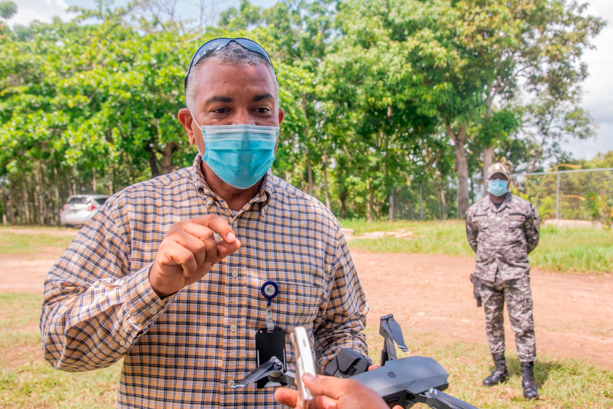 Santiago Duval, encargado de arqueología de la Dirección Nacional de Patrimonio Monumental.