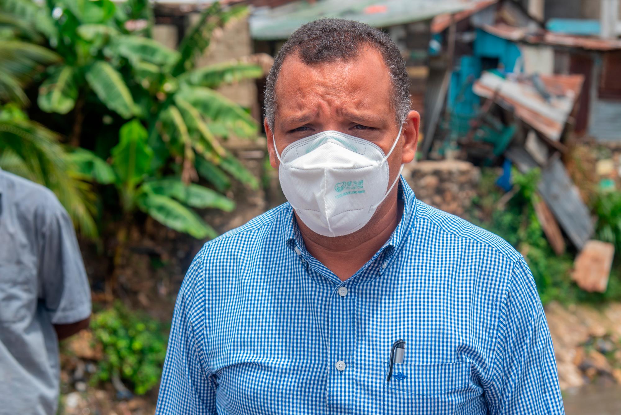 Robinson Reyes Rijo, representante del parque industrial Tegra