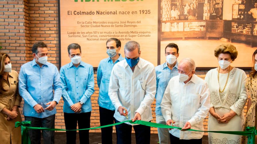 Con la presencia de Luis Abinader inauguran nueva sucursal de Supermercados Nacional