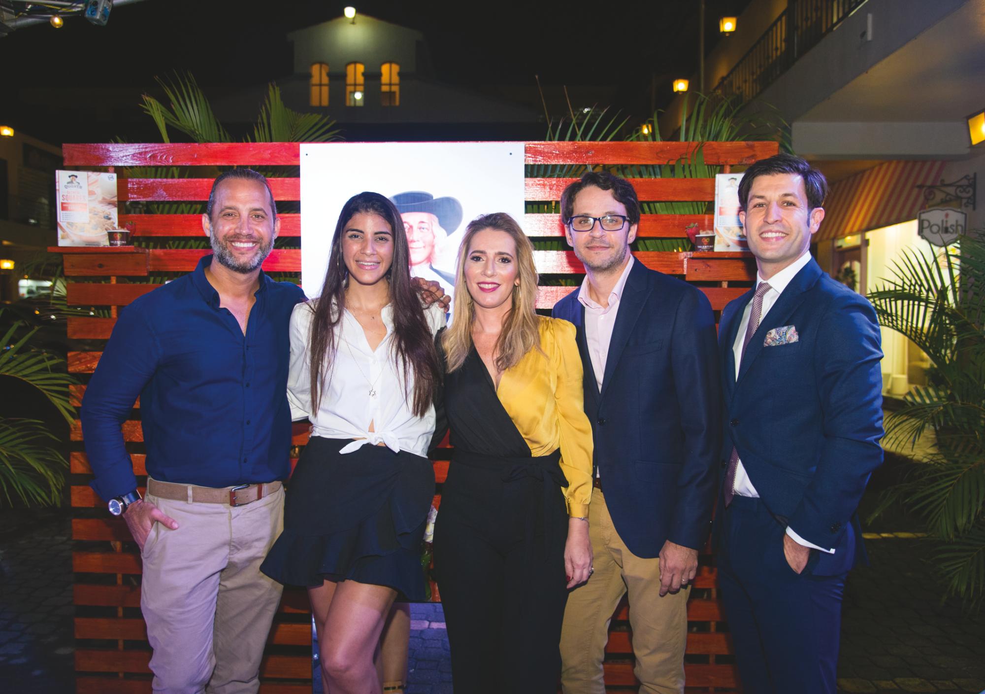 José Llano, Mariel Guerrero, Eva Luiggi, Luis Nieto y Juan Galicia