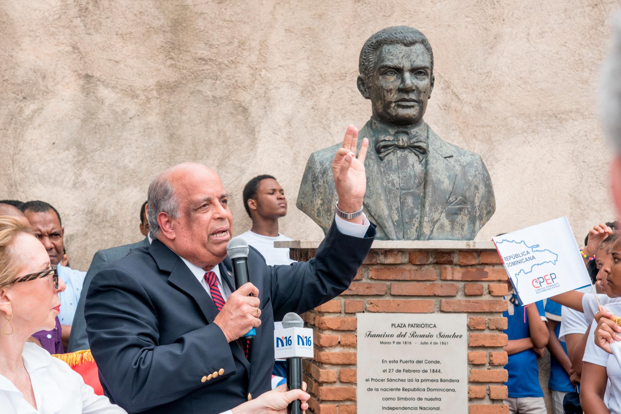 Juan Daniel Balcácer, presidente de la Comisión de Efemérides Patrias